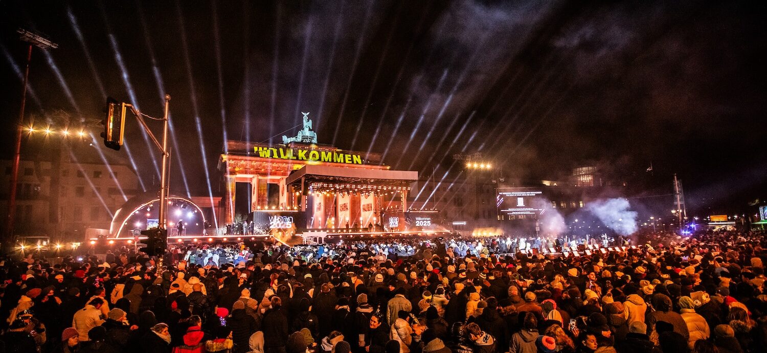 ZDF Silvestershow vom Brandenburger Tor